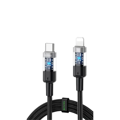 BAVIN 1605 CABLE SILICONE TYPE-C TO IOS 30W CB506